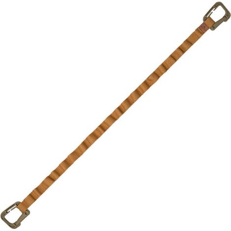 Corde de rangement camping multifonction portable avec crochets pour tente, lanière suspendue extérieur jardin, couleur sable, lot de 1 (1/5)