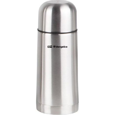 Flüssige Thermoskanne aus Edelstahl von Orbegozo.  Fassungsvermögen 350ml.