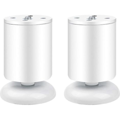 Pieds de meubles réglables, pieds de support métalliques pour canapés, pieds de remplacement pour canapés, tables, chaises et bureaux. (1/5)