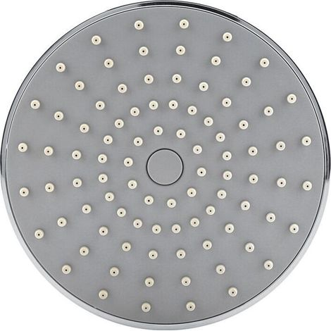 Pommeau de douche pluie haute pression rond 6 pouces accessoires de salle de bain pulvérisateur supérieur chromé (1/5)