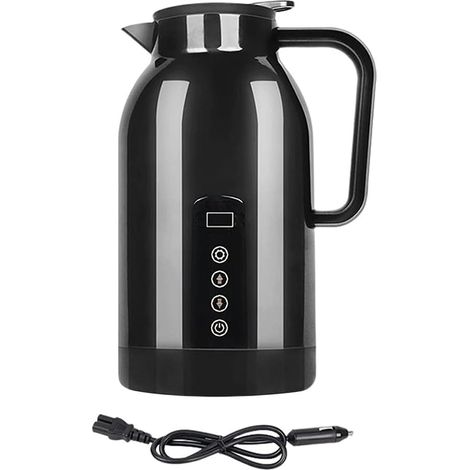 Bouilloire électrique de voyage 24 V/12 V pour voiture/camion. Bouilloire électrique portable adaptée aux voitures et aux camions. (1/5)