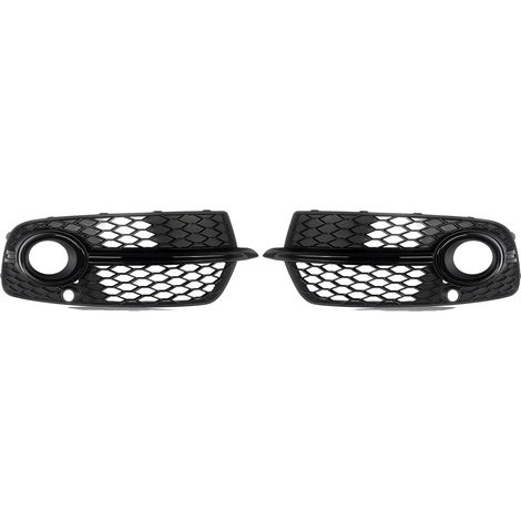 Couvercle de Grille de Feu Antibrouillard, Design en Nid d'Abeille, Plastique Durable, gauche et droite (1/2)