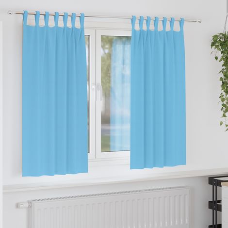 Maison Exclusive - Verdunkelungs-Vorhänge mit Ringen 2 pcs Himmel (1/5)
