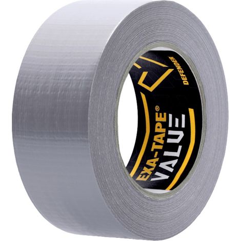DEFENDER by Adam Hall EXA-TAPE-VALUE S 50 DTEXAVS50 Klebeband Silber (L x B) 50 m x 50 mm 1 St. (1/4)