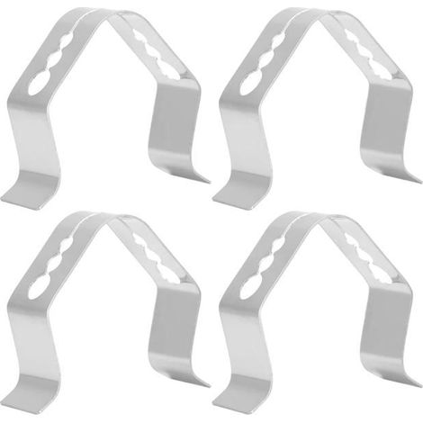 Support pour thermomètre de barbecue, support en acier inoxydable pour capteur de température de barbecue, pince pour thermomèt... (1/5)