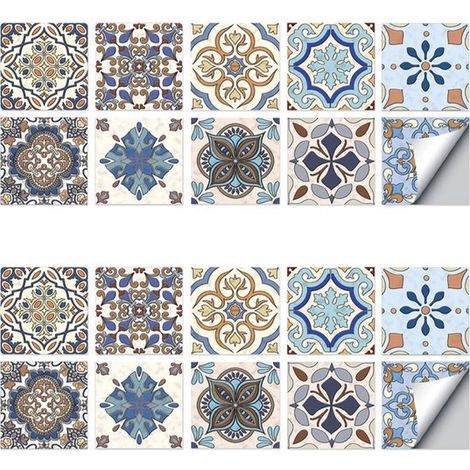 20 unidades, Adhesivos azulejos, Adhesivos azulejos, Adhesivos azulejos, Adhesivos azulejos, Adhesivos PVC Adhesivos Adhesivos 20 x 20 cm (1/5)