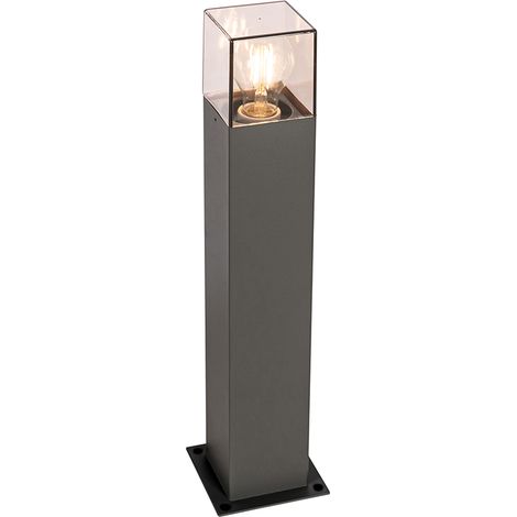 Moderne stehende Außenleuchte 50 cm dunkelgrau IP44 - Dänemark