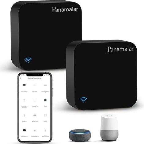 Smart IR Remote Control Smart Home Automation Wireless WiFi Controller IR Hub Universal Compatible with (Pack of 2) (1/5)