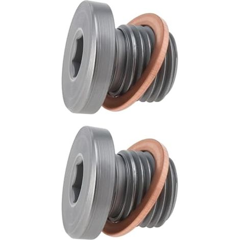 2 pièces Bouchon de vidange M10x13mm avec joint N90281802 Compatible Volkswagen Compatible Audi (1/4)