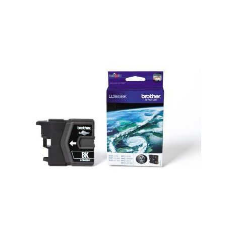 Tintenpatrone Originalzubehör LC-985BK ca. 300 Seiten schwarz 9ml (1/4)