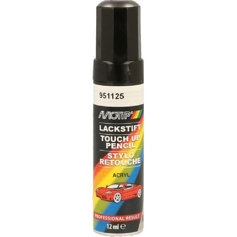Pinceau Retouche 951125 Gris Metallise Motip Touch Up 12 Ml