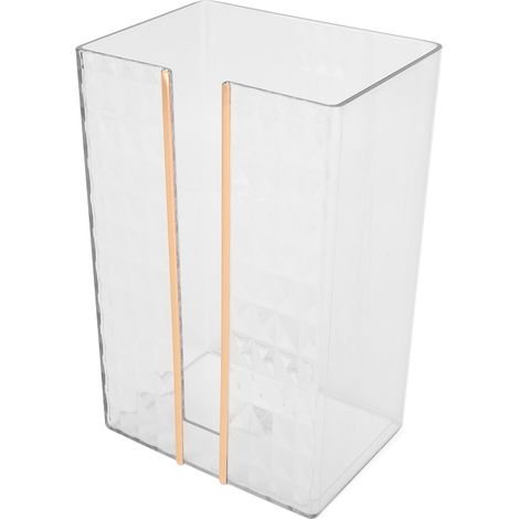 Porte Rouleau de Papier Hygiénique Adhésif Sans Percer, Boîte de Rangement Murale pour Salle de Bain et Cuisine, Élégante et Sans Traces (Lot de 1) (1/5)