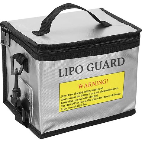 Fireproof Bag, Battery and Water Storage Pouch, with (1/5)