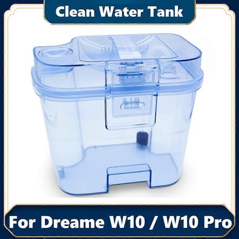 Réservoir d'eau Clean réservoir d'eau pour Dreame W10 / Pro Robot Aspirateur pièce détachée Accessoires réservoir d'eau bac de nettoyage (1/5)