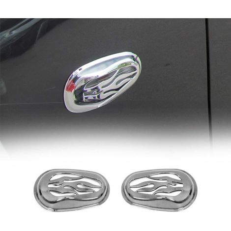 Garniture de Clignotant latéral pour Citroen Nemo 2008-2021 ABS chromé 2Pcs (1/5)