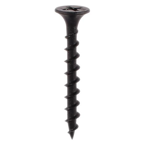 Timco Plasterboard Screws Coarse Thread (Black) - 3.5 x 35mm (1000 Box)