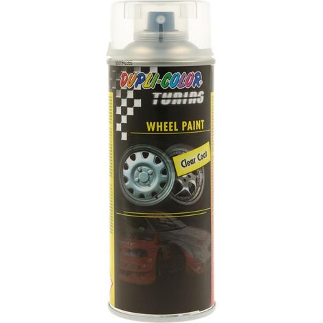 VERNIS POUR JANTES TRANSPARENT AEROSOL 400ML  DUPLI COLOR