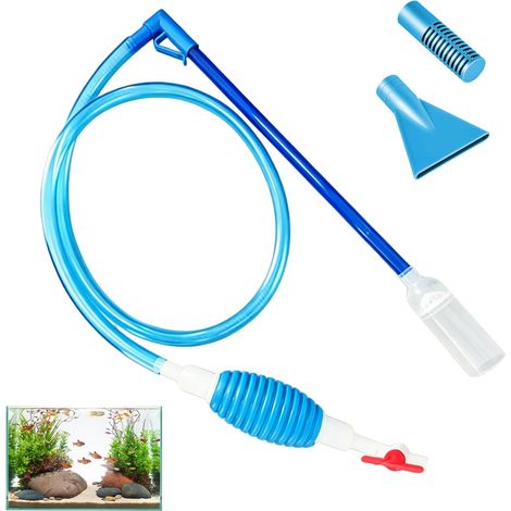 Siphon Aquarium, 1.7m Nettoyeur Aquarium, Aspirateur Aquarium (1/5)