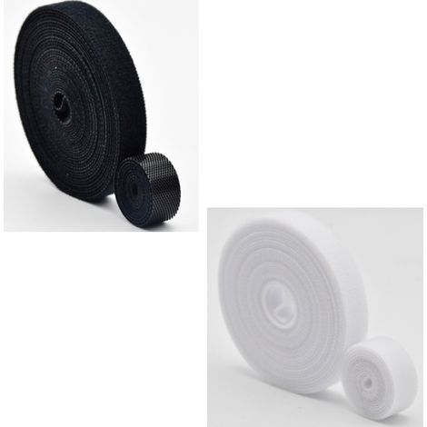 Ruban Adhésif Double Face - 5 m x 20 mm - Résistant Aux Intempéries - Pour Moustiquaires Et Fixations (1/5)