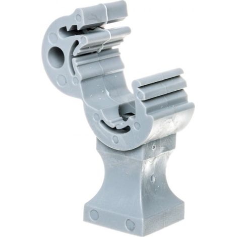 Supporto in plastica per cavo di protezione contro i fulmini con fermo 120.1 /12000108/