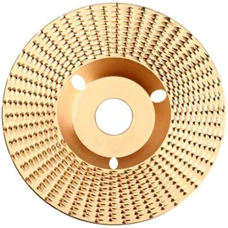 1Pc Disque Bois Meuleuse 125mm, Plat Style Disque Abrasif en Bois, Disques de Meulage du bois en Carbure de Tungstène pour Façonner, Meuler et Couper. Roues pour Meuleuse d'angle (1/4)