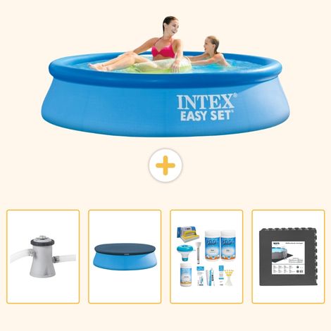 Intex Piscine Easy Set Ronde - 244x61 cm - 5-pièces S238 (1/5)