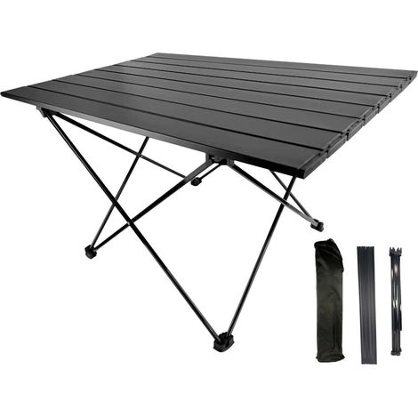 Table de pique-nique pliante légère multifonction portable pour camping, barbecue et dîner en extérieur, taille moyenne (1/5)