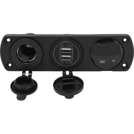 Dual-Port-PD-USB-Autoladegerät mit Smart-Chip, wasserdicht, feuerfest, hitzebeständig für Wohnmobil, Boot, LKW (1/5)
