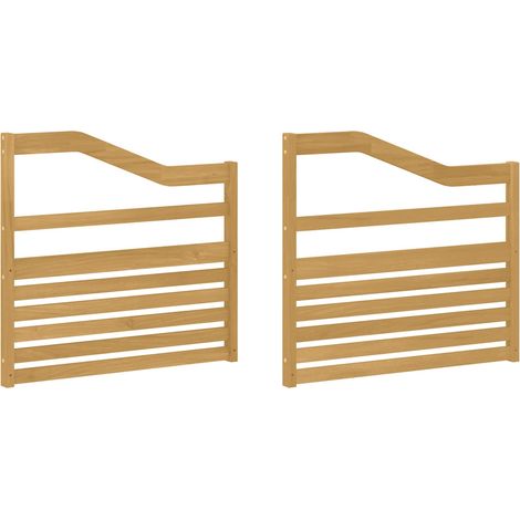 Módulo de Apoyabrazos 2 pcs Blanco 79 x 4 x 73 cm vidaXL (1/5)