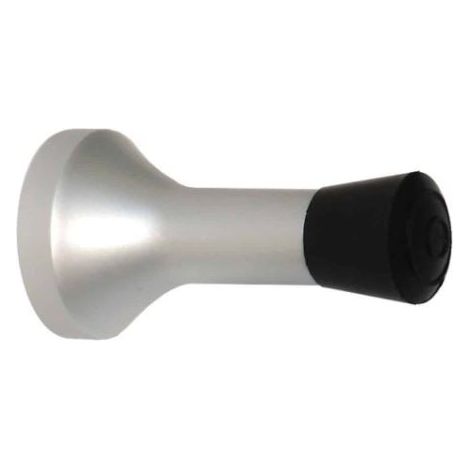 Butoir de porte : fixation sur plinthe (alu et caoutchouc) - EUROWALE (1/2)