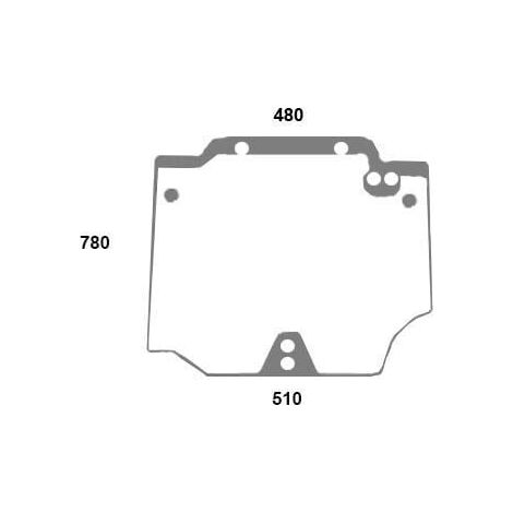 Ventana trasera UNIVERSAL 44911821N (1/2)