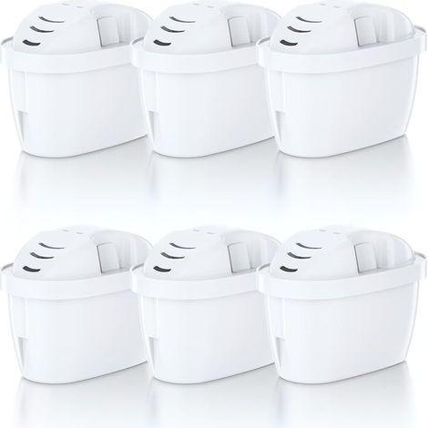 Cartouches de Filtre à Eau Compatibles avec BRITA MAXTRA+|Recharge Brita Économique pour Carafe Filtrante|Alternative à Cartouche Pack de 6 (1/5)