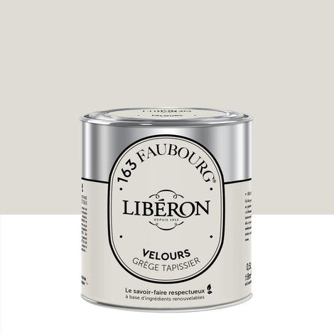 LIBERON Peinture grège tapissier multisupport 163 faubourg LIBÉRON velours 0.5 l