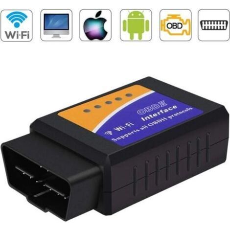 OBD2 WiFi-Diagnosegerät, OBD2 ELM327 Kfz-Diagnosegerät, OBD II Diagnosescanner für alle Fahrzeuge (1/5)
