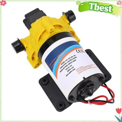 Tbest Pompe à eau à membrane Pompe à Eau Douce, Pompe à Eau de Diaphragme de Démarrage Automatique 3,3 Gpm Baux à moto outillage (1/5)