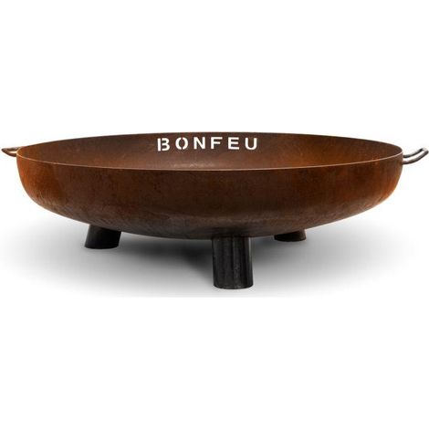 Ambiance BonBowl Plus foyer de jardin rouille 60x70 cm (1/3)