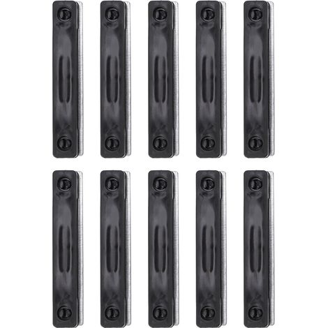 Lot de 10 aimants de fixation pour moustiquaire de fenêtre. Installation facile. Fermeture magnétique puissante. Boucle magnétique pour moustiquaire de fenêtre. (1/5)