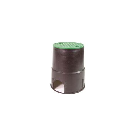 POZZETTO PVC TONDO CON COPERCHIO  ø mm.200x230h.