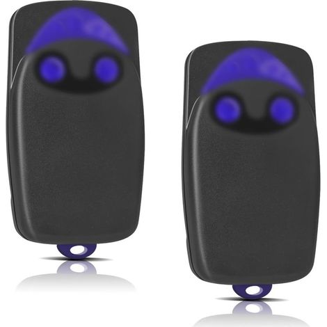 2 Pièces Remplacement pour télécommande NICE, télécommande portail 433,92MHz 2 canaux, compatible avec Flo1r-s, Flo2r-s, Flo4r-s (1/5)