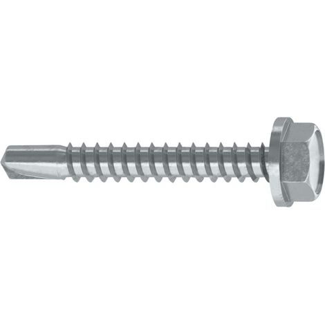 Ambrovit VITE AUTOPERFORANTE PER FERRO TE CON COLLARE mm. 5,5x50 2.00 centinaia