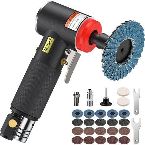 Pneumatic Right Angle Grinder Compressed Air Angle Grinder (1/5)
