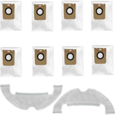 Sac à PoussièRe en Tissu de Rechange pour Aspirateur Robot Dreame Bot L10 plus Z10 Pro D10 PLUS Accessoire D’Aspirateur (1/4)