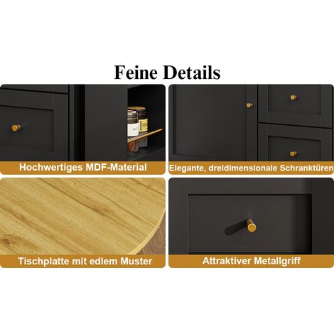 Bureau extensible avec espace de rangement (taille : 138–204 × 39 × 105 cm). Meuble de cuisine. Bureau sur pied avec étagère pour les snacks. Bureau portable. Bureau à poser par terre (1/5)