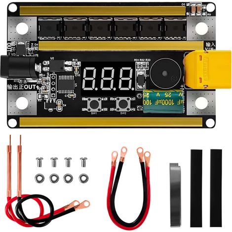 99-speed adjustable spot welding machine control panel for lead-acid batteries, boat battery models, car batteries and 0.1 to 0.2 mm nickel foil (1/5)