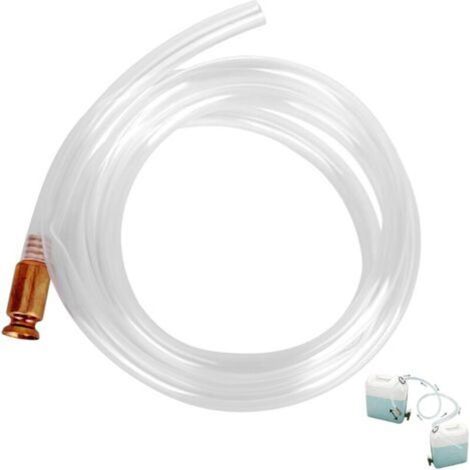Siphon Tuyau 2M Flexible d'aspiration Moderne Tuyau Siphonnage, Anti-statique PVC Gaz tuyau Siphon Carburan pour Transfert Eau Essence Diesel Gaz Carburant Liquide (1/5)