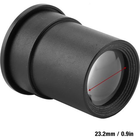 Huygens 10x 23,2 mm Okular für biologische Mikroskope – Hochwertige optische Linse (1/5)