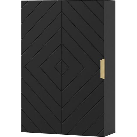 Armoire murale de salle de bain avec étagère réglable. pharmacie murale gain de place. libère l'espace au sol. étagère ajustable pour ranger cosmétiques
