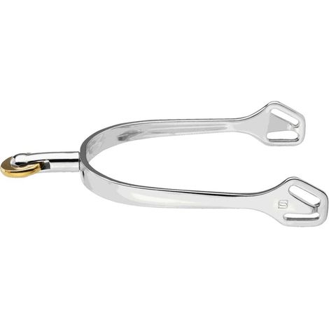 Speroni inglesi ultra fit con rotella dorata e gambo da 35 mm (1/3)