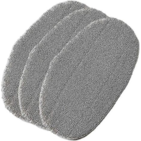 Lot de 3 lingettes de rechange pour balai vapeur Leifheit Cleantenso (1/4)