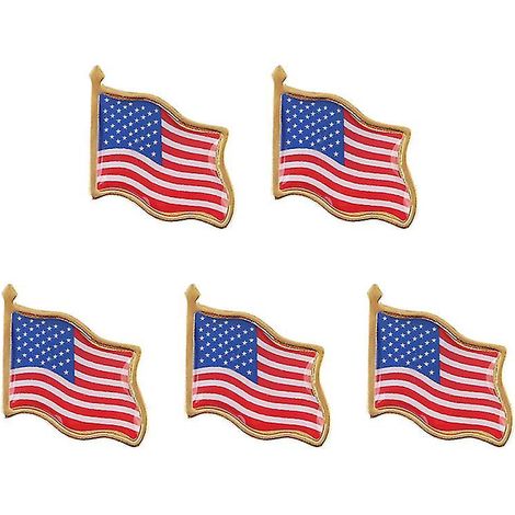 50 badges drapeau américain (1/3)